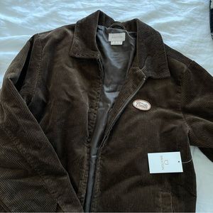 Brixton brown corduroy jacket
